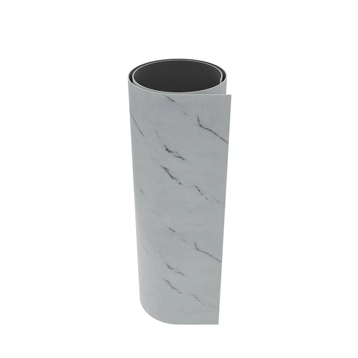 Panneau Mural - Blanc Gris - Effet Marbre - 250x120x0.3CM