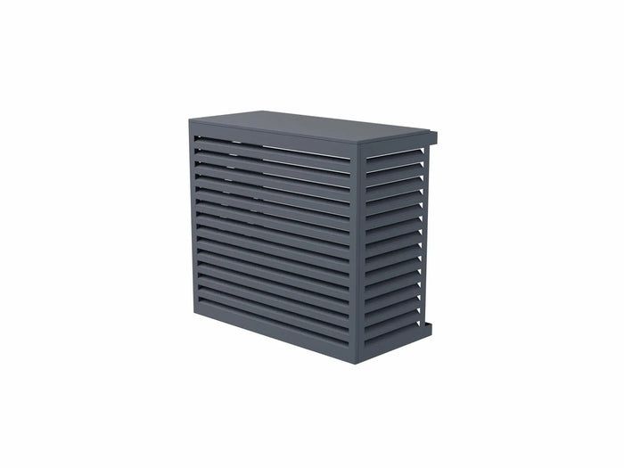 Cache Clim et PAC - ALU - Anthracite (RAL 7016)
