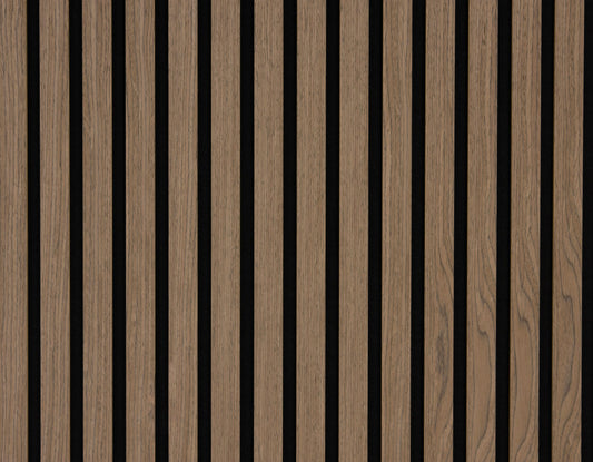 Panneaux Acoustiques Noyer – 240×60 – 11 mm – Lot de 4