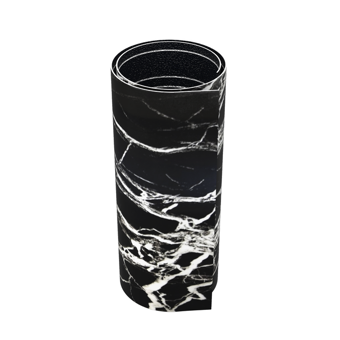 Wandpaneel – Schwarz – Marmoroptik – 250x120x0.3CM