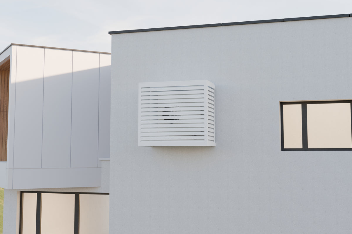 Cache Clim et PAC - ALU - Blanc (RAL 9016)