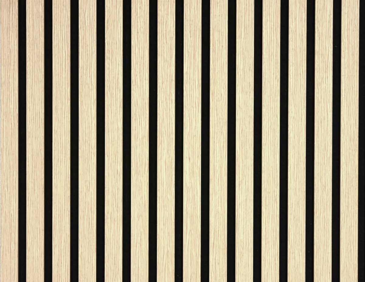 Panneaux Acoustiques Chêne Clair – 240x60 – 11 mm – Lot de 4