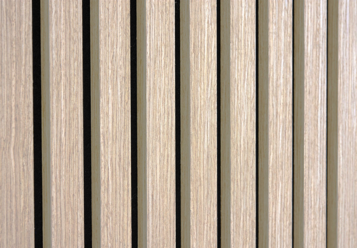 Panneaux Acoustiques Chêne Clair – 240x60 – 21 mm - Lot de 2