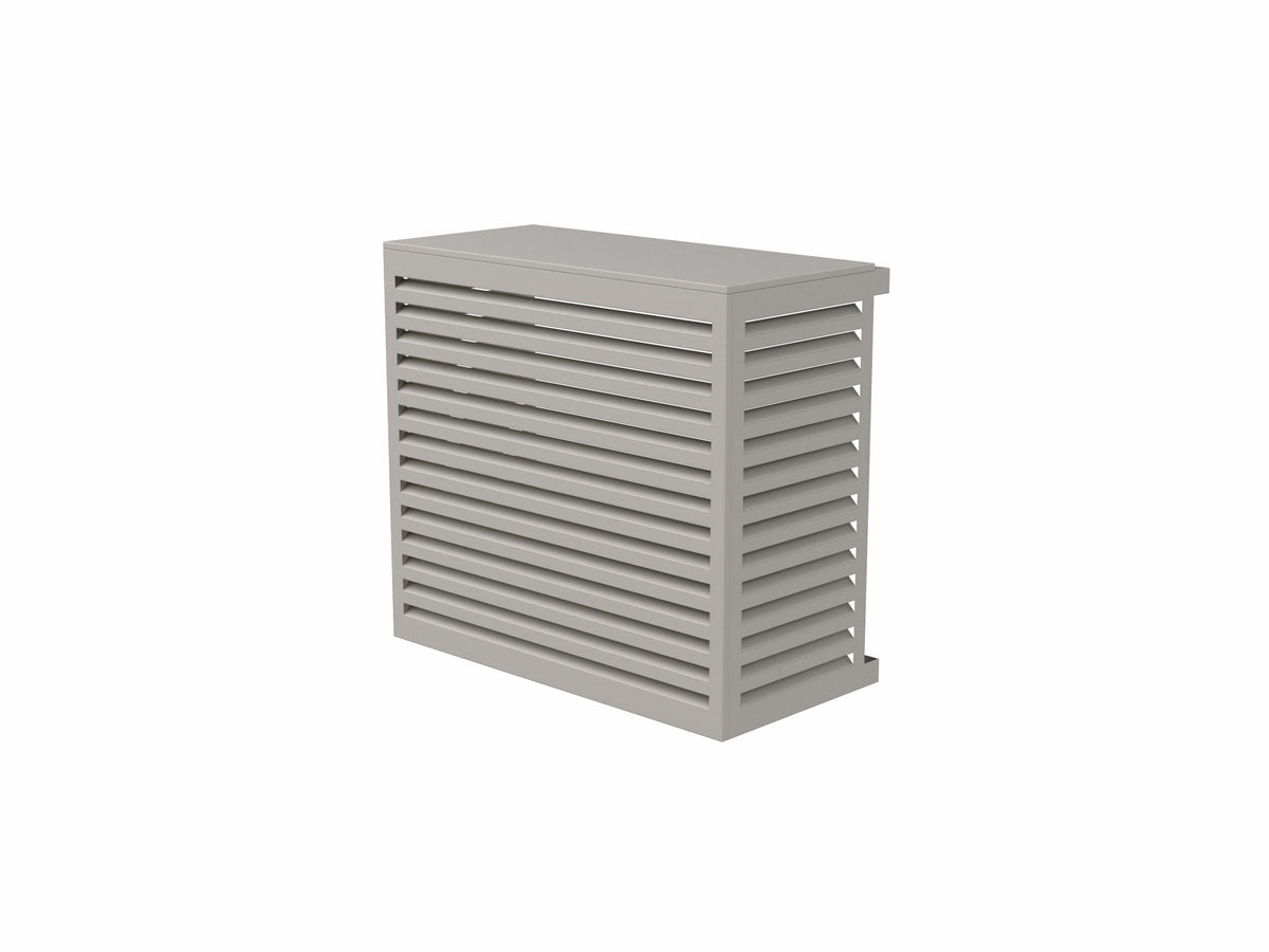 Cache Clim et PAC - ALU - Blanc crème (RAL 9001)