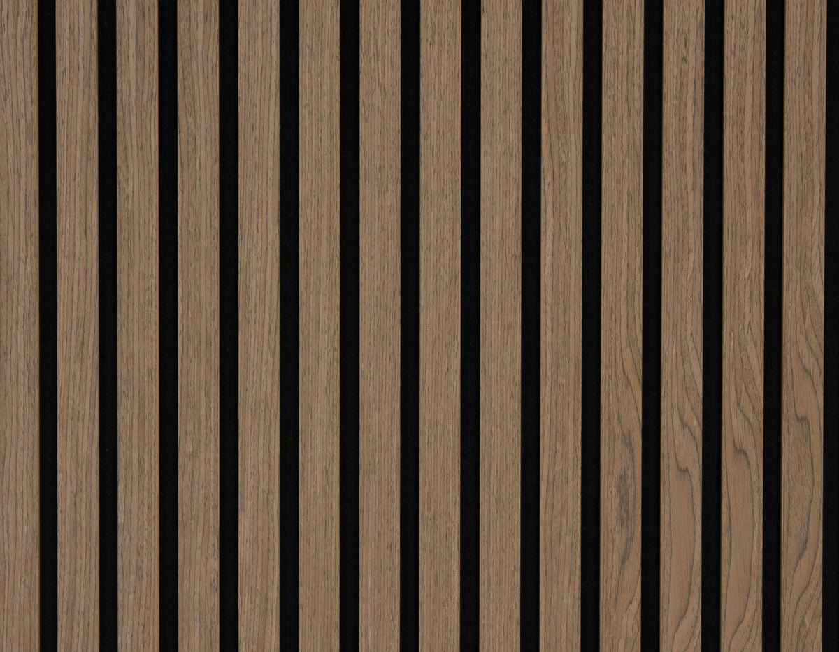 Panneaux Acoustiques Noyer – 240×60 – 11 mm – Lot de 4