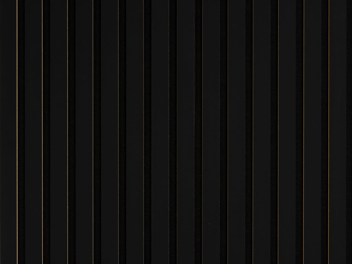 Panneaux Acoustiques Noir Mat – 240x60 – 11 mm – Lot de 4