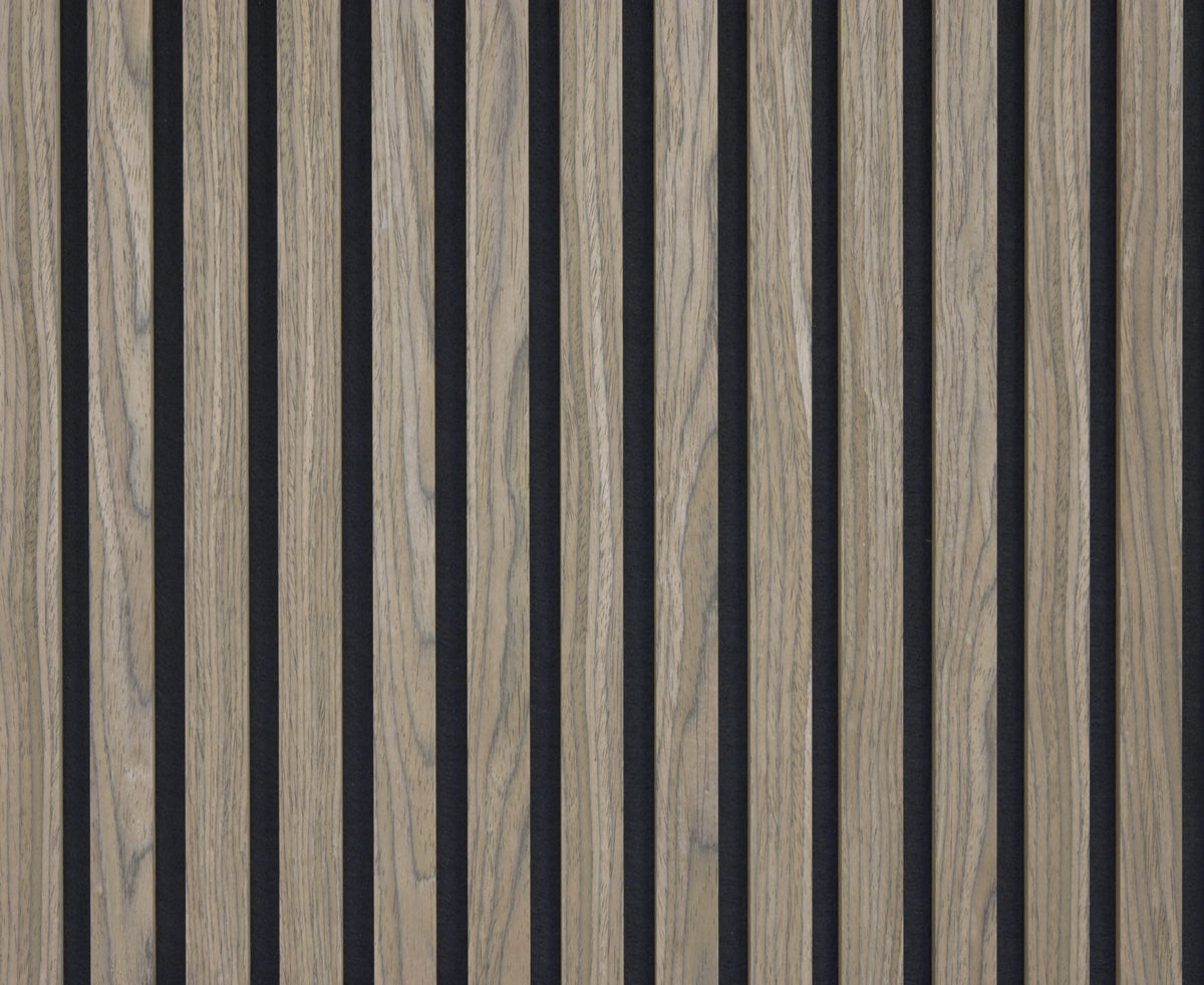 Panneaux Acoustiques Noyer – 240x60 – 21 mm - Lot de 2