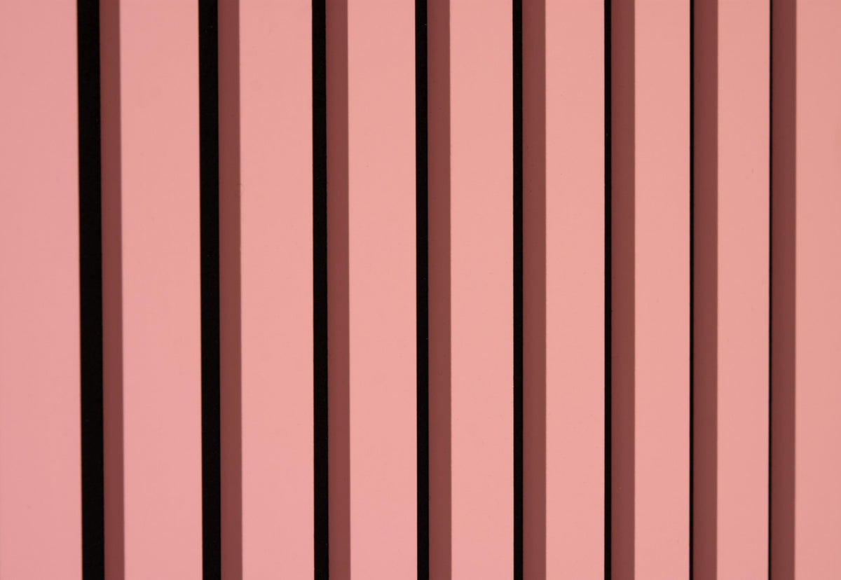 Panneaux Acoustiques Rose – 240x60 – 21 mm - Lot de 2