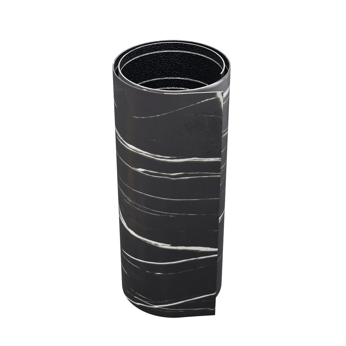 Panneau mural – Noir – Effet Marbre – 250x120x0.3CM