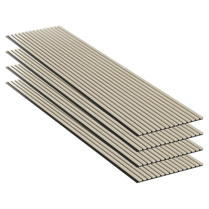 Light Oak Acoustic Panels – 240x60 – 11 mm – Pack of 4
